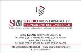 Studio Montanaro Consulenti del Lavoro S.R.L. S.T.P.  